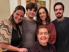 Imagem - Esposa não visitou Faustão com os filhos no hospital; saiba o motivo