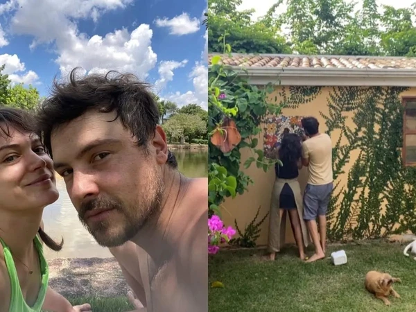 Bianca Bin e Sérgio Guizé moram em um sítio no interior de São Paulo por Reprodução/Redes Sociais 