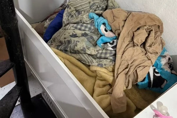 Casa onde as crianças viviam foi considerada insalubre pelas autoridades policiais por Reprodução/G1