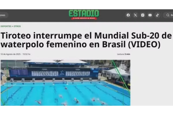 Estadio, do México, noticiando o ocorrido  por Reprodução