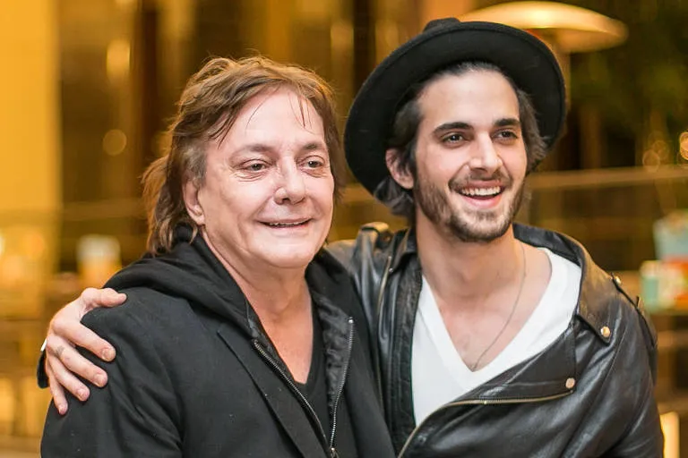 Fiuk e Fábio Jr. por Reprodução