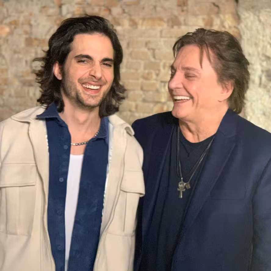 Fiuk e Fábio Jr. por Reprodução