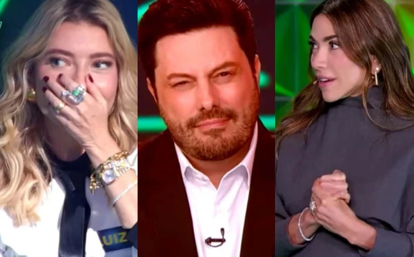 Luiza Possi e Patrícia Abravanel ficaram chocadas com resposta de Danilo Gentili