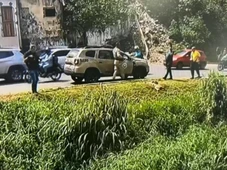Imagem - Tiroteio e perseguição: polícia busca por suspeito em canal de esgoto na Garibaldi