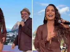 Imagem - Ivete Sangalo divulga primeiras imagens das gravações de 'Clareou' no Rio