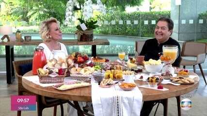 Ana Maria Braga e Faustão por Reprodução