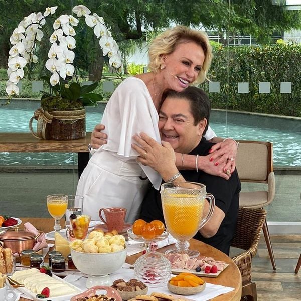 Ana Maria Braga e Faustão por Reprodução
