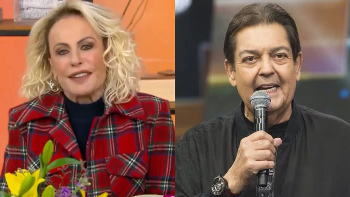 Ana Maria Braga e Faustão