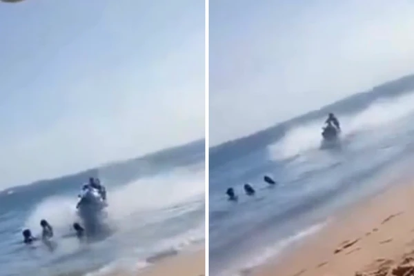 Banhista é atropelada em Salvador 