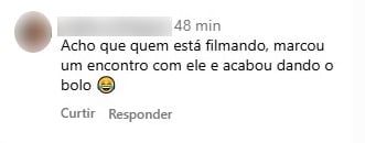Veja mais alguns comentários postados no vídeo por Reprodução