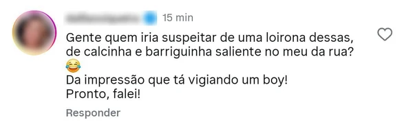 Veja mais alguns comentários postados no vídeo por Reprodução