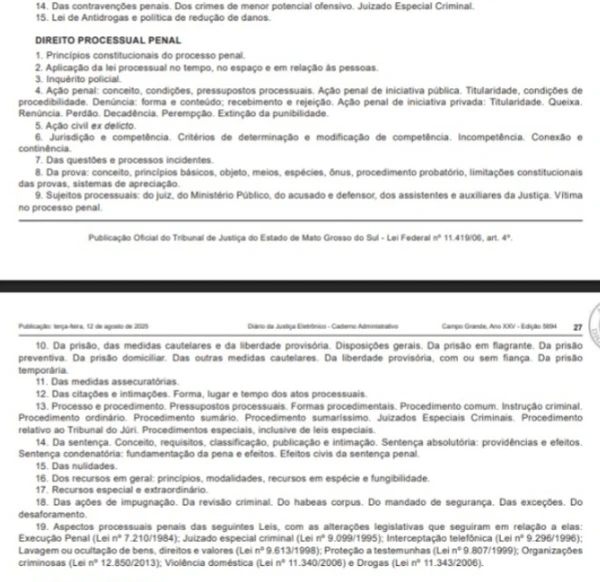 CONTEÚDO PROGRAMÁTICO por Reprodução