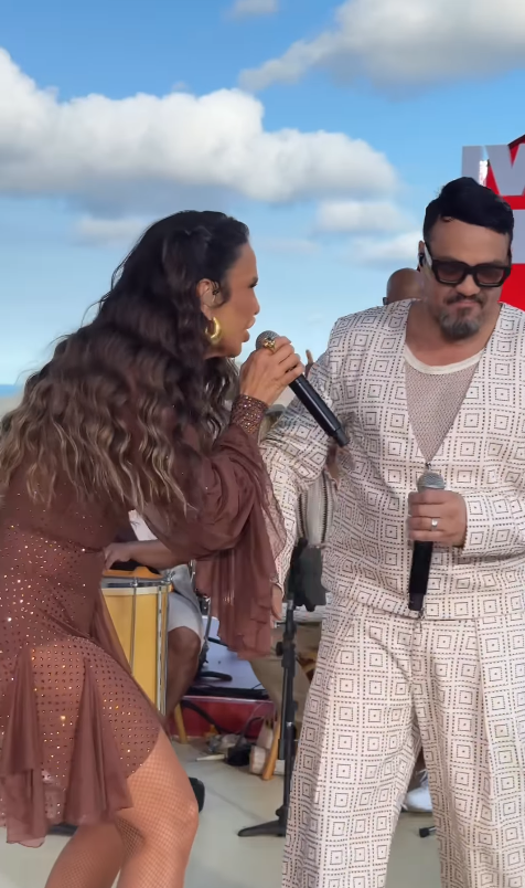Convidados participam de "Ivete Clareou" por Reprodução / Instagram
