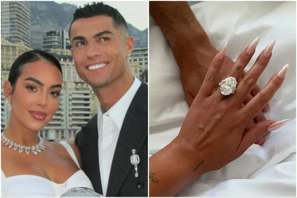 Cristiano Ronaldo, Georgina Rodrigues e o anel