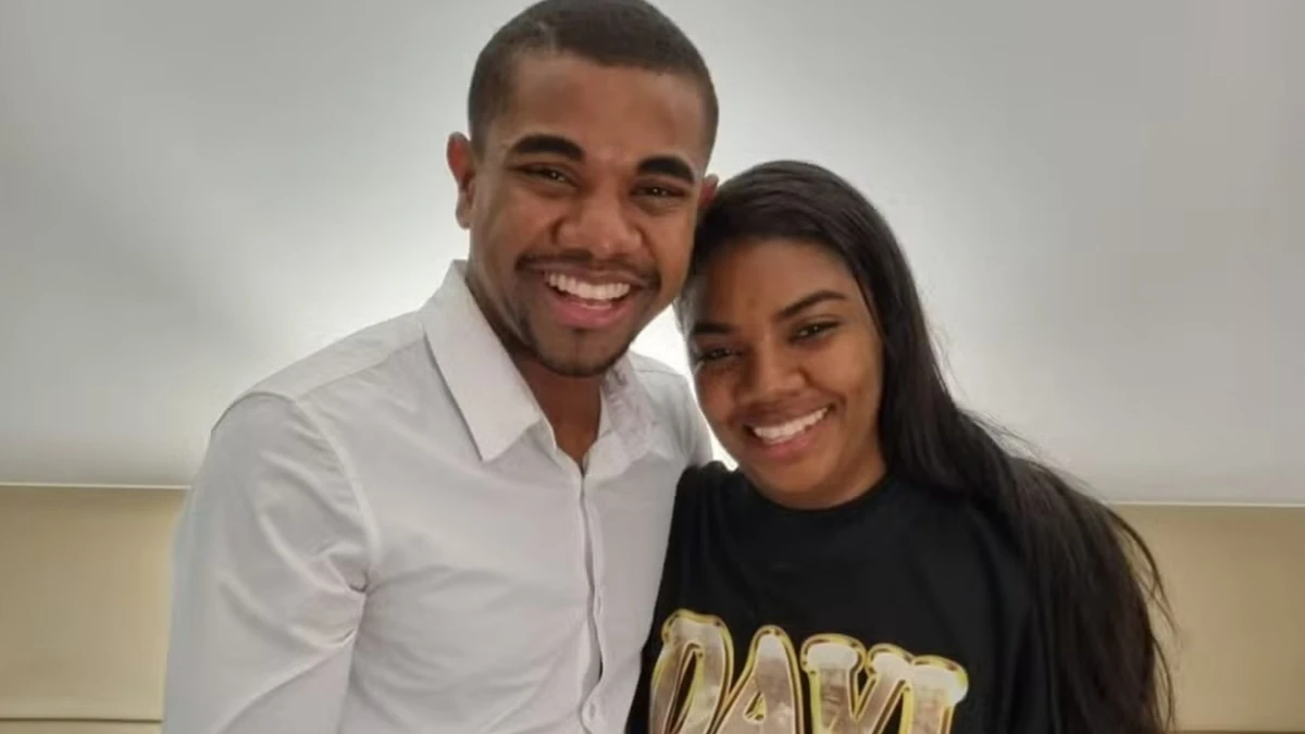 Davi Brito  e Raquel Brito  por Reprodução/Redes Sociais 