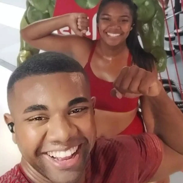 Davi Brito  e Raquel Brito  por Reprodução/Redes Sociais 