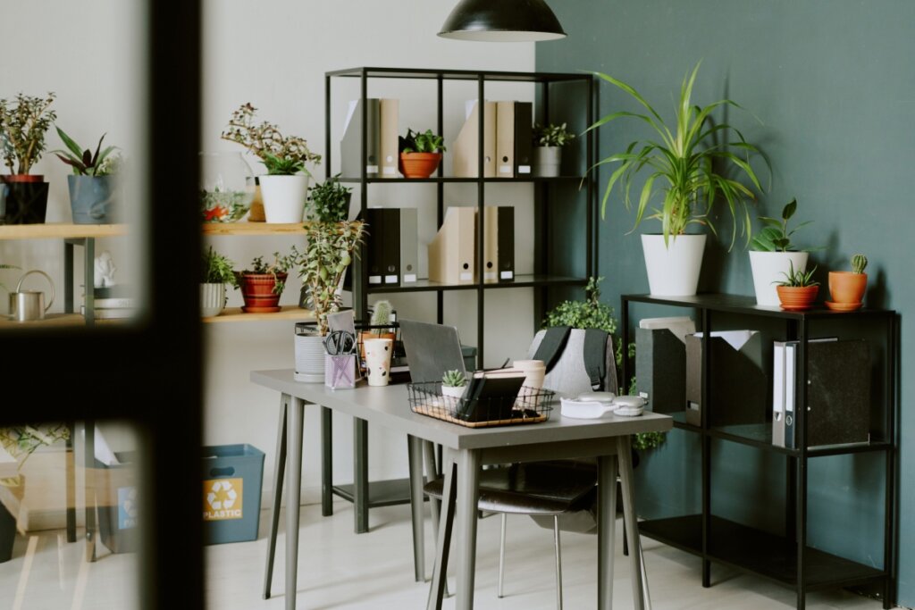 O design biofílico deve possuir funcionalidade (Imagem: AnnaStills | Shutterstock)