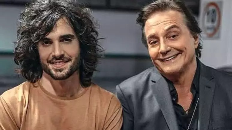 Fiuk e o pai, Fábio Jr. por Reprodução/Instagram