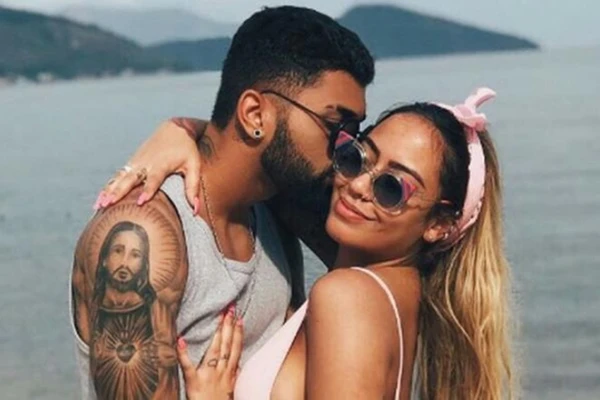 Gabigol e Rafaella por Reprodução