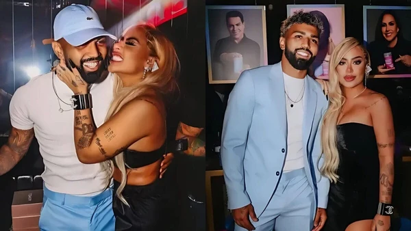 Gabigol e Rafaella Santos