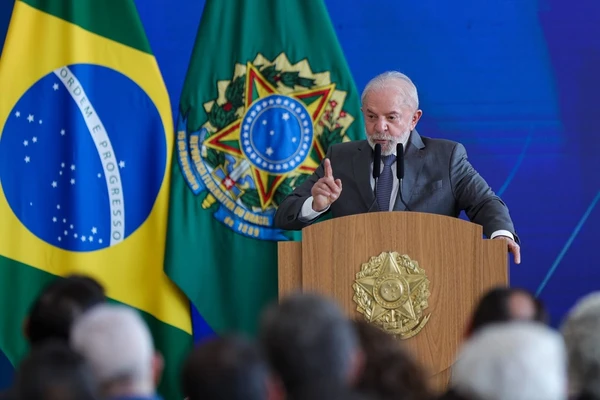 O presidente Lula