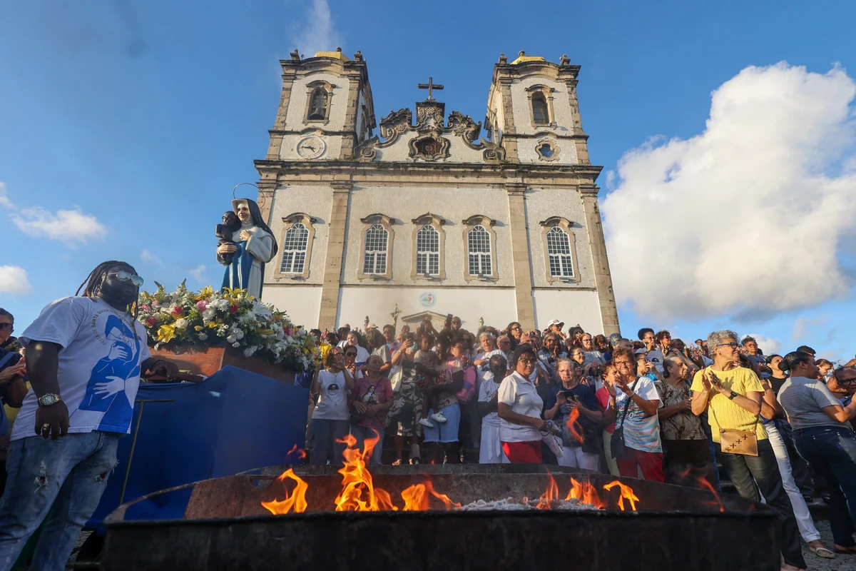 Procissão dos Nós por Marina Silva/CORREIO