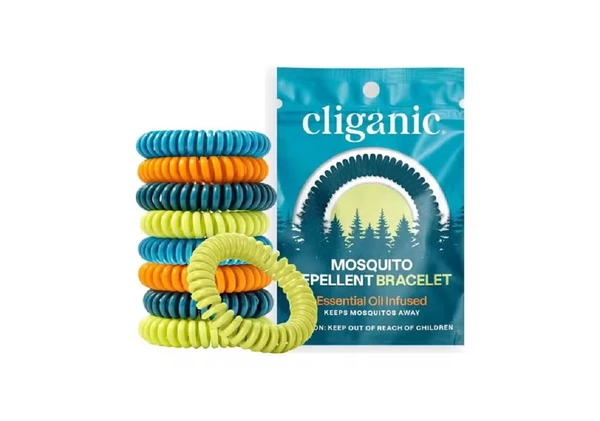 pulseira repelente de mosquito da marca Cliganic
