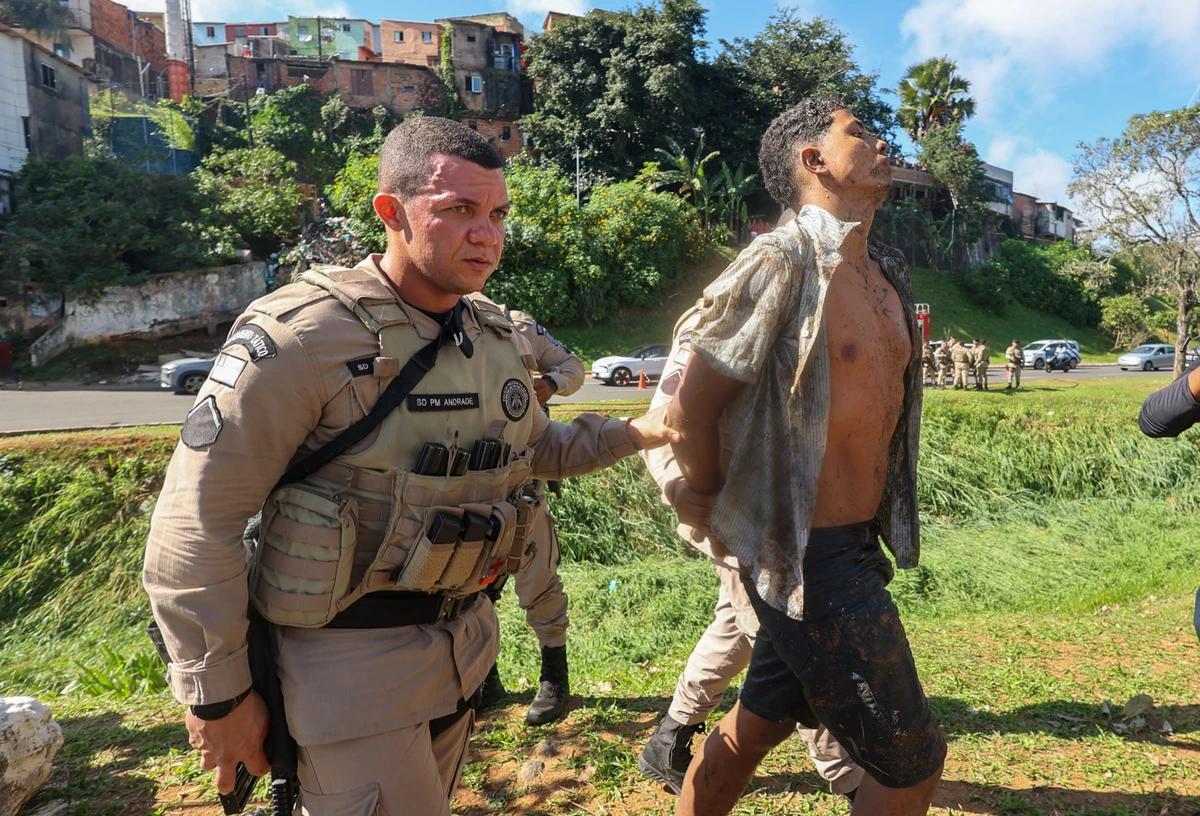 Suspeito foi preso em flagrante por Marina Silva/CORREIO