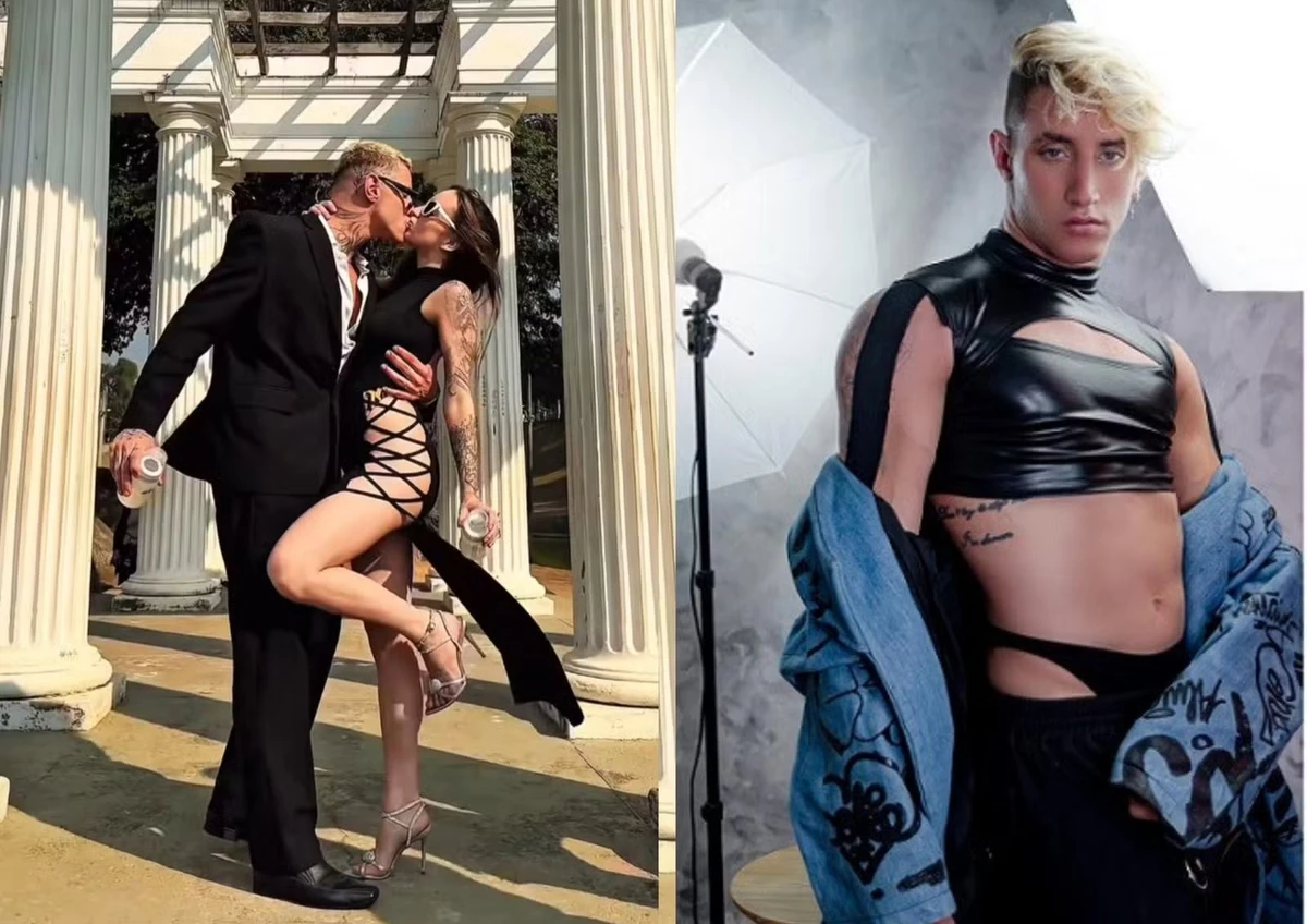 Bailarino de Anitta rebate boatos sobre sexualidade após anunciar que será pai