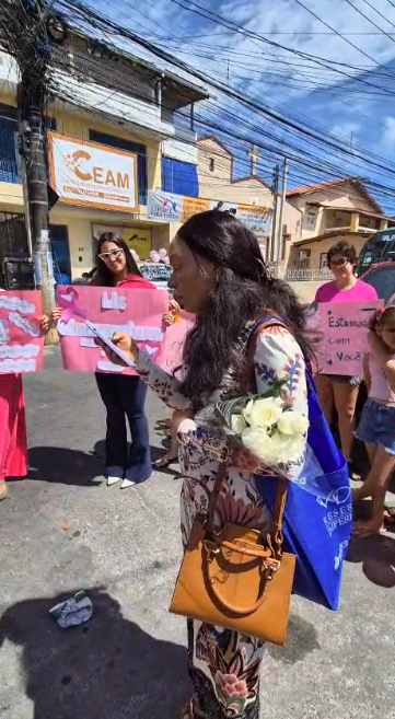 Buzinaço em homenagem a Lysandra Soares por Arquivo pessoal