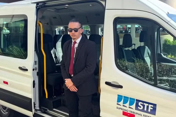 Mizael participou de encontro de influenciadores no STF