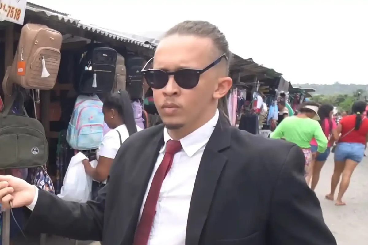 Mizael Silva faz o personagem de advogado de Alexandre de Moraes por Reprodução