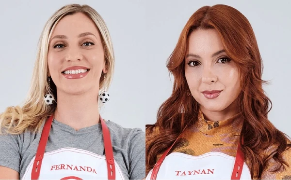 Taynan e Fernanda deixam o "MasterChef 2025" após prova de pot-au-feu. por Reprodução/Band