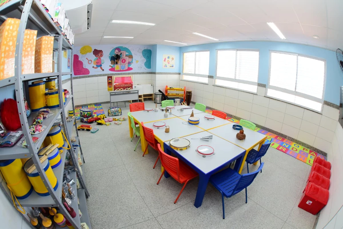 Creche foi reinaugurada no Arenoso