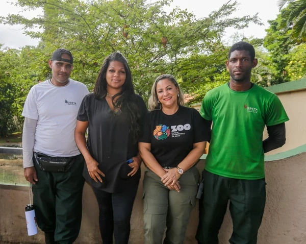 Da esquerda para a direita: Carlos, Cristiane, Ana e Anderson