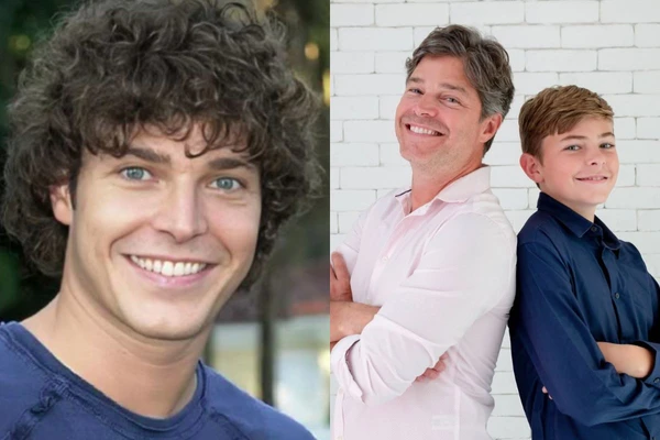 Erik Marmo atualmente, reside em Los Angeles, nos Estados Unidos, com a família, onde trabalha em diversos projetos. por Reprodução (TV Globo/Instagram)