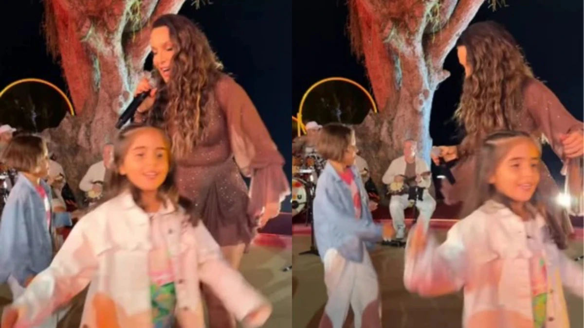 Filhas de Ivete Sangalo viram alvo de críticas após gravação de 'Clareou'