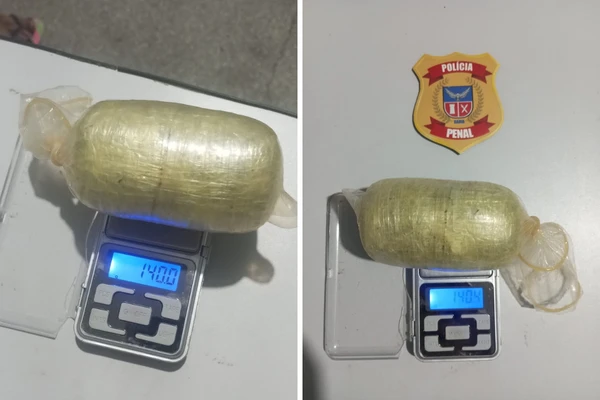 Polícia Penal impede entrada de drogas com visitante no Conjunto Penal de Juazeiro
