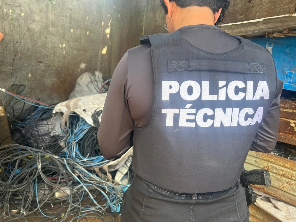 Três pessoas foram conduzidas à delegacia e uma foi presa em flagrante por Divulgação Flávia Vieira/ Ascom SSP