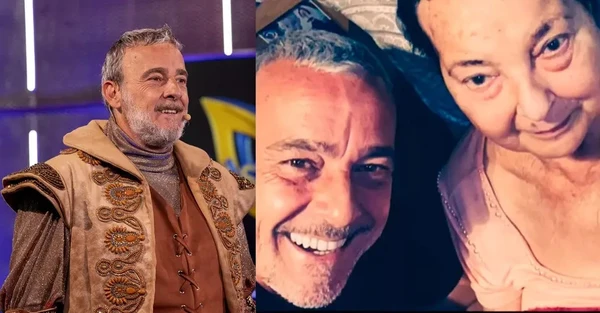 Alexandre Borges e a mãe por Reprodução/Instagram