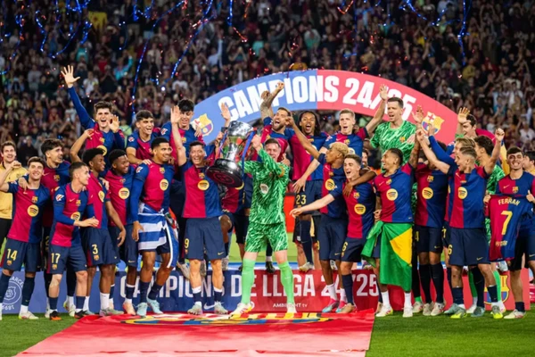Barcelona é o atual campeão de LaLiga 