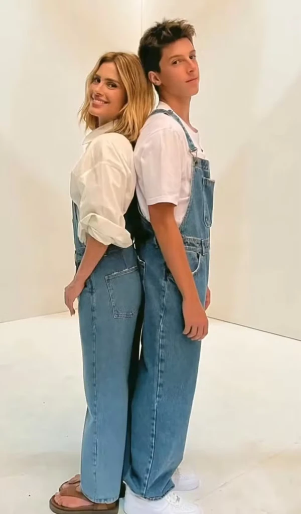 Carolina Dieckmmann e José por Reprodução