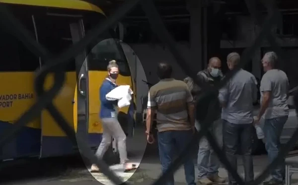 Cátia Raulino abriu empresa de TI em Santa Catarina quando estava foragida por Reprodução/TV Bahia
