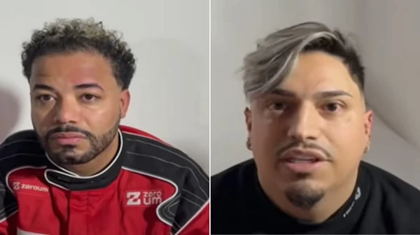Hytalo Santos e o marido Israel Vicente