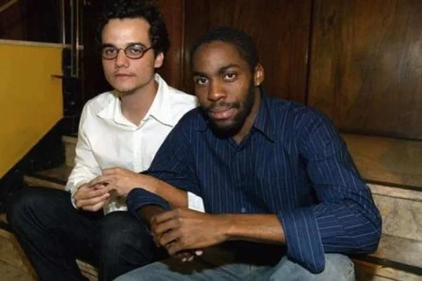 Lázaro Ramos e Wagner Moura por Reprodução/Redes Sociais 