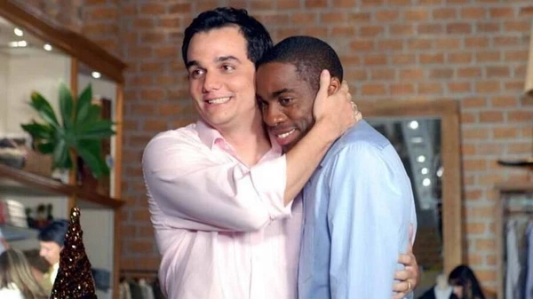 Lázaro Ramos e Wagner Moura