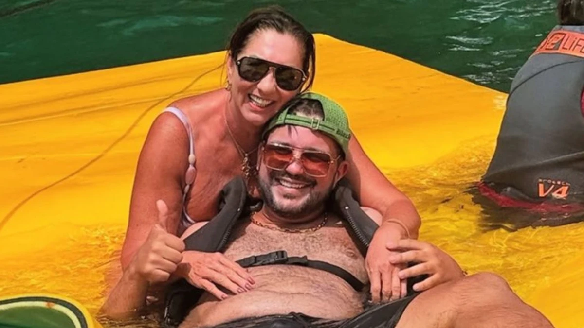 Margareth Serrão e Danilo Nascimento por Reprodução/Redes Sociais