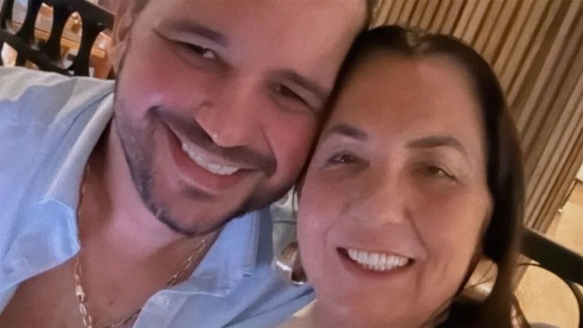 Margareth Serrão e Danilo Nascimento por Reprodução/Redes Sociais