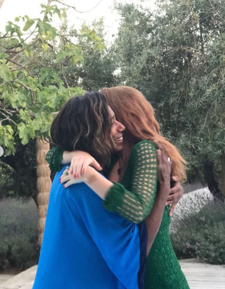 Marina Ruy Barbosa e Glória Maria por Reprodução / Instagram