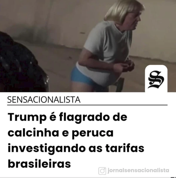 Memes da semana entre 9 e 15 de agosto por Reprodução @jornalsensacionalista